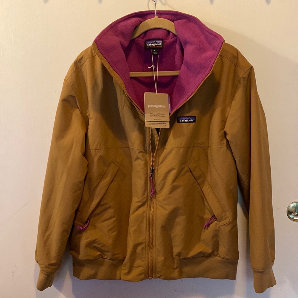 Patagonia MEDIUM Women’s Shelled Synchilla Jacket